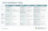 2019 DraftSight FAQs · 2019-12-20 · 2019 DraftSight FAQs BITTE BEACHTEN SIE: DraftSight 2019 Standard, Professional und Premium werden nur als 12-monatige Subskription angeboten