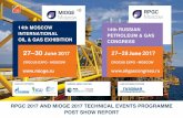 27–30 June 2017 27–28 June 2017 - MIOGE · 27–30 June 2017 CROCUS EXPO • MOSCOW Organised by GAS DAY MEDIA PARTNER 14th MOSCOW ... Olga Luniova MIOGE & RPGC Director, ITE