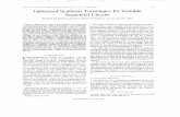 Optimized synthesis techniques for testable sequential circuits - … · 2019-06-03 · IEEE TRANSACTIONS ON COMPUTER-AIDED DESIGN, VOL. II, NO. 3, MARCH 1992 30 I Optimized Synthesis