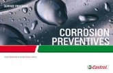 Corrosion preventives - Industrial Bearing S...Thixotropic Corrosion Preventive Oils These are mineral oil based liquids that are not truly fluid at normal temperatures. They do not