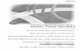 Nylon Tube Series - Microsoft · 2019-10-14 · Tube Series Nylon Tube Series Model Designation (Example) NA 20 ②Tube dia. (O.D. x I.D.) ③Tube length Code 20 100 Length(m) 20