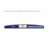 Concise Incident Analysis Tool - Canadian Patient Safety ... · approach to improve patient safety. A concise incident analysis uses a systems approach and considers human factors.