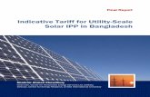 Indicative Tariff for Utility-Scale Solar IPP in Bangladesh · SREPGen: Indicative Tariff for Utility Scale Solar IPP in Bangladesh Page 5 of 29 1 Background Bangladesh aims at achieving