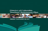 District of Columbia Teachers’ Retirement Plan...you must receive a lump-sum refund of your retirement contributions. If you are vested and become disabled, you may eligible be for