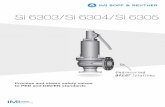 Si 6303 / Si 6304 / Si 6305 - IMI Critical...3 Si 6303 / Si 6304 / Si 6305 Type code Order example 1 Series Si 6 DIN/EN Full lift valve Si 6 2 Design 1 Conventional, open bonnet 1