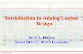 Introduction to Analog Layout Design - SMDP-C2SDsmdpc2sd.gov.in/downloads/IGF/IGF 1/Introduction to Analog Layout Design.pdf · Introduction to Analog Layout Design. 23 January 2016