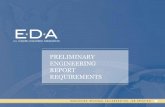 PRELIMINARY ENGINEERING REPORT REQUIREMENTS · 2020-01-03 · Preliminary Engineering Report Requirements 1. ... Provide a current detailed Architect or Engineer’s opinion of costs.