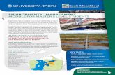 ENVIRONMENTAL MANAGEMENT MODULE FOR MASTER’S LEVEL ... - ut · Environmental management module is an international col-laborative course module between the University of Tartu (UT)