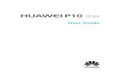 Huawei HUAWEI P10 lite User Guide (WAS, 01, English) · HiSuite 49 Using Huawei Share to transfer files between two Huawei devices 50 Using a USB port to transfer data 50 Security