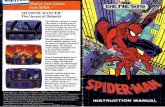 Spider-Man: The Animated Series - Sega Genesis - …...TABLE OF CONTENTS 2. 3. 4. STARTING UP Set up your Genesis System by following the steps in your Genesis System instruction manual.