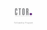 CTOR Fellowship Program 2018 - orthodonticscientist.org · • Early interceptive Orthodontics treatment • Principles of removable appliances, including clear aligners • Hands-on