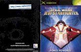 Star Wars: Jedi Starfighter - Microsoft Xbox - Manual ... · Star Wars Jedi Starfighter includes 15 story-based missions. Each mission beyond the first is unlocked when you complete