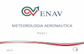 METEOROLOGIA*AERONAUTICA* - ENAVMETEOROLOGIA AERONAUTICA PARTE I Nella Parte I si parlerà di turbolenza: – Definizione aeronautica di turbolenza dell’aria – Intensità – Effetti