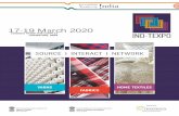 Ind-Texpo 2019 Brochure · 2019-07-09 · strategy. It offers the textile industry a platform to launch and present innovative textiles, technologies and solutions. About IND-TEXPO
