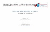 KX GPRS M2M I-NET user's manual v1.0 English GPRS M2M I-NET user's... · To reset the KX GPRS M2M I-NET/Router to its factory defaults Refer to section 2.2.1 for the front panel information