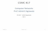 Computer Networks Prof. Ashok K Agrawala · 2017-10-26 · Limitations on Ethernet Length •Latency depends on physical length of link –Time to propagate a packet from one end