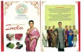 handloom Day/India Handloom Brand.pdf · online and for consumers to order from any part of the world, and has ... India handloom dress materials are woven either in cotton or silk.