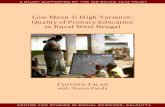 Low Mean High Variance: Quality of Primary Education in ... Report CD.pdf · Low Mean & High Variance: Quality of Primary Education in Rural West Bengal JYOTSNA JALAN with Jharna