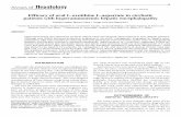 Efficacy of oral L-ornithine L-aspartate in cirrhotic …sunwavepharma.com/studii/gastro/2015_01_04_HEPAID_AMINO.pdfS57 L-ornithine L-aspartate in cirrhosis with hyperammonemic hepatic