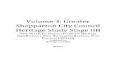 Volume 3: Greater Shepparton City Council Heritage Study ...greatershepparton.com.au/assets/files/documents/planning/heritage/heritage-study-iib/...Volume 3: Greater Shepparton City