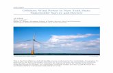 Offshore Wind Power in New York State: Stakeholder Survey and … · 2016-11-10 · July 2016 Offshore Wind Power in New York State: Stakeholder Survey and Review AUTHOR Marc Vigliotti*