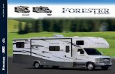 BY FOREST RIVER · forester options ovhd opt. 4 door refer 2301, 2501ts option ovhd 2251s, 2501ts, 2651s option optional sofa w/table booth dinette 2861ds, 3011ds, 3051s option ovhd