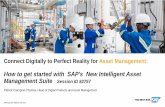Connect Digitally to Perfect Reality for Asset … AC Slide Decks Wednesday...SAP and SAP Partner Use Only Connect Digitally to Perfect Reality for Asset Management: How to get started