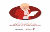 GUÍA DE ACCESO AL EMPLEO PÚBLICO PARA PERSONAS …cermimadrid.org/sites/default/files/guia_cermi_madrid_2019_acceso_al_empleo_publico.pdfque el artículo 8 habla de los ajustes razonables.
