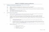 2017 COER Instructions - PSC COER... · 2017-09-28 · 2017 COER Instructions 1. Officers exempt from completing the 2017 Annual COER: (as listed in CCI 351.01, ... Junior and Senior