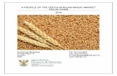 A PROFILE OF THE SOUTH AFRICAN WHEAT MARKET VALUE … · Wheat exports from South Africa to the rest of the world fluctuated considerably over the period under analysis. The reviewed