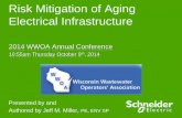 Risk Mitigation of Aging Electrical Infrastructure · Risk Mitigation of Aging Electrical Infrastructure Presented by and Authored by Jeff M. Miller, PE, ENV SP 2014 WWOA Annual Conference