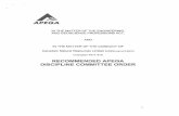 APEGA Discipline Committee Order and CNRL · CNRL is a senior independent oil and natural gas exploration, development and production company based in Calgary, Alberta. The CNRL Horizon
