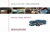 Severe Duty Motors - Baldor distribuidor MOTORES PARA USO SEVERO.pdf · 6 Baldor’s Severe Duty motors are another example of our commitment to provide reliable performance, while