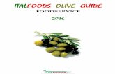 ITALFOODS OLIVE GUIDE...Brine-Cured Olives: Olives are usually cut, split or cracked. Olives are soaked for 30 -40 days in a solution of water and salt. The brine solution must be