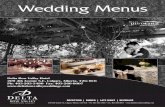 Wedding Menus - Template.netWedding Menus Delta Bow Valley Hotel 209 4th Avenue S.E, Calgary, Alberta, T2G 0C6 ... marinated cherry tomato and baby bocconcini skewers.....$36 assorted