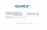 Abril 3 de 2009 - ERT ESP · referente a los servicios de taxi y se redujo los gastos por Tiquetes Aéreos en un 65%, con ... Valor Presente Neto del Flujo de Caja Libre. Durante