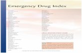 Emergency Drug Index - Jones & Bartlett Learningd2jw81rkebrcvk.cloudfront.net/assets.navigate/... · The Emergency Drug Index is a list of commonly prescribed medications that are