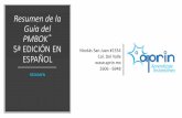 Guía PMBOK 5ª EDICIÓN EN ESPAÑOL · PMBOK 5ª Edición (La Guía del PMBOK ... un proyecto se realizan de manera temporal y dejan resultados únicos. OBTÉN DIAGNÓSTICO 100%