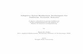 Adaptive Noise Reduction Techniques for Airborne Acoustic … · 2013-05-21 · Adaptive Noise Reduction Techniques for Airborne Acoustic Sensors A thesis submitted in partial fulﬁllment