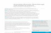 Hyperbilirubinemia, Phototherapy, and Childhood Asthma · hyperbilirubinemia and/or phototherapy and childhood asthma.9–14 Using the Swedish birth ... health plan for at least 25