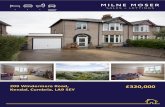 209 Windermere Road, £320,000milnemoser.co.uk/assets/jupix/e193454b491cec583cf20bec84e9e5b1.pdf · 209 Windermere Road, Kendal, Cumbria, LA9 5EY GARAGE & PARKING . On the fringes