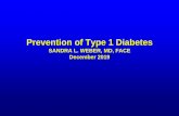 Prevention of Type 1 Diabetesspedpr.com/wp-content/uploads/2019/11/Diabetes-Type-1-Prvention-S... · in Relatives at risk for Type 1 Diabetes Mellitus. Study Design and Timeline.