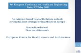 4th European Conference on Healthcare Engineering Paris ......4th European Conference on Healthcare Engineering ! Paris, 30th May 2011.! An)evidence)based)view)of)the)future)outlook))