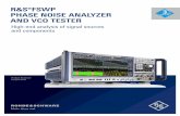©Rohde & Schwarz; R&S®FSWP Phase Noise Analyzer and VCO … · Rohde & Schwarz R&S®FSWP Phase Noise Analyzer and VCO Tester 3 Text 1 Zeile Abstand zum Teaser Key facts Frequency