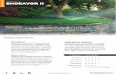 TF Endeavor II Techsheet - Pure Seed · ENDEAVOR II Description: Endeavor II tall fescue was developed by Pure-Seed Testing, Inc. Endeavor II has outstanding brown patch resistance,