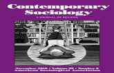 Contemporary Sociology · reproduced in any form without written permission from the publisher. Periodicals postage paid at Thousand Oaks, California, and at additional mailing offices.