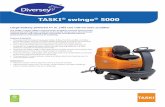 TASKI swingo 5000 ... you to achieve consistently high cleaning results, control your cost and simplify your machine operation, and to avoid overdosing. ECO mode: ECO refers to energy