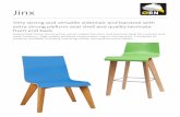 Jinx · Jinx Very strong and versatile sidechair and barstool with extra strong plyform seat shell and quality laminate front and back. Robust Oak frame construction which makes the