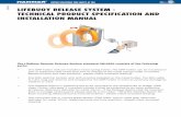 201-7 LIFEBUOY RELEASE SYSTEM - TECHNICAL PRODUCT ... · 201-7 LIFEBUOY RELEASE SYSTEM - TECHNICAL PRODUCT SPECIFICATION AND INSTALLATION MANUAL The LifeBuoy Remote Release System