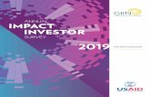 SURVEY 2019 - The GIIN Annual Impact Investor Survey_webfile.pdf · The survey instrument was beta tested by Monique Aiken of Mission Investors Exchange, Kent Gilges of Conservation